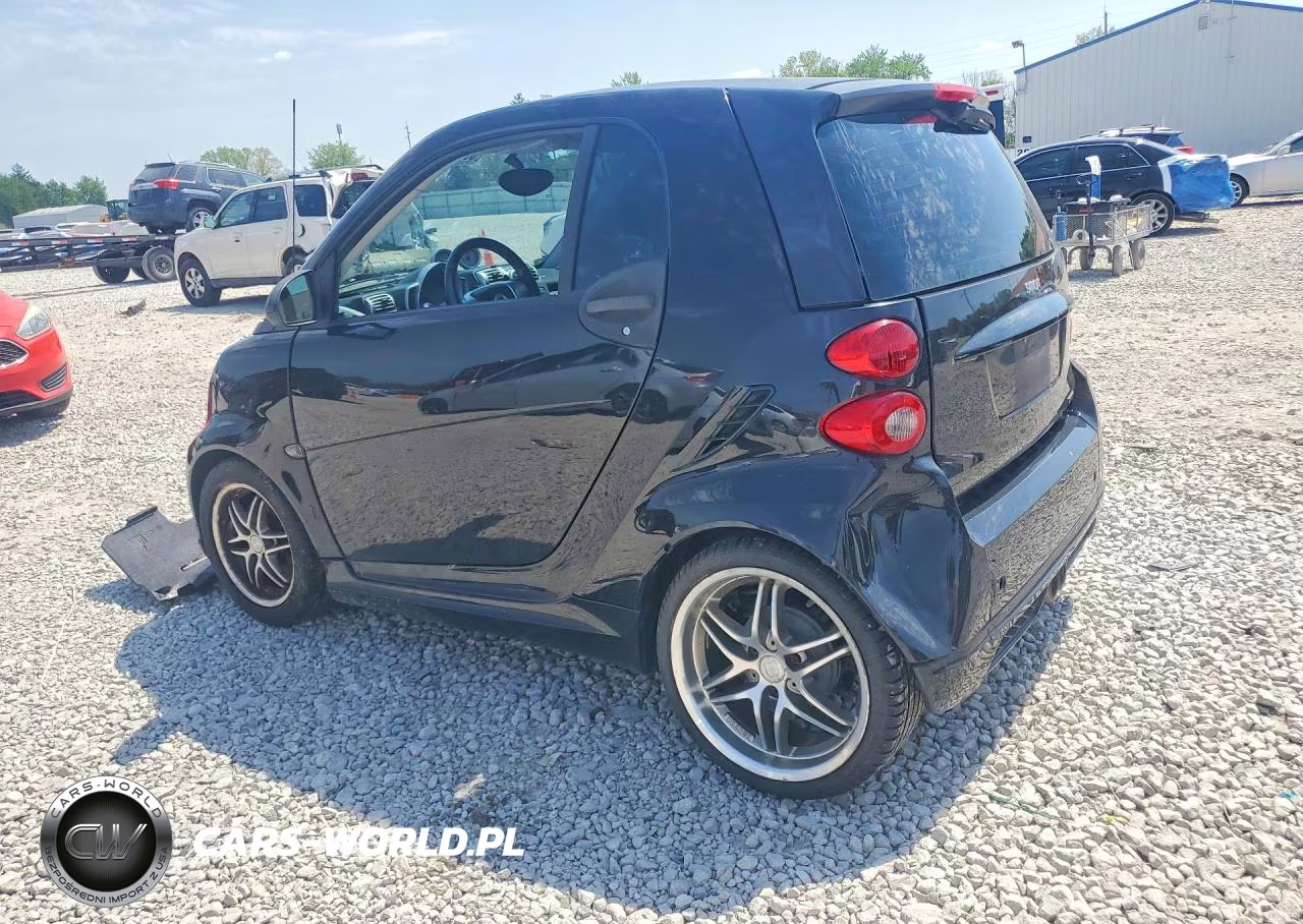 2009 Smart Fortwo Pure VIN:WMEEJ31X89K280009 - 2