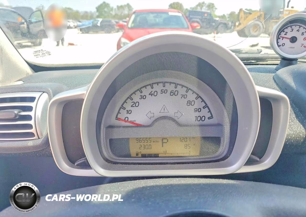 2009 Smart Fortwo Pure VIN:WMEEJ31X89K280009 - 9