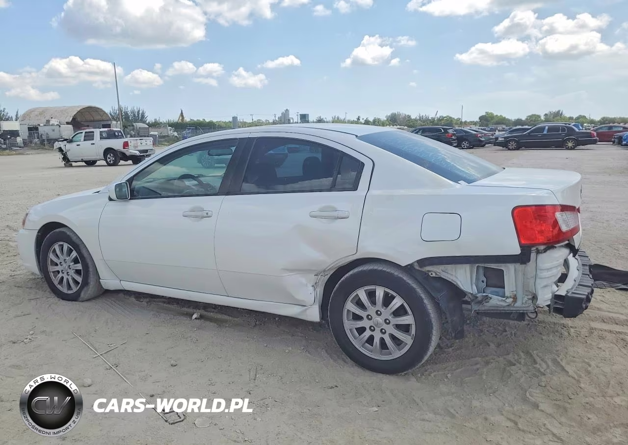 2011 Mitsubishi Galant Fe VIN:4A32B2FF6BE015437 - 2