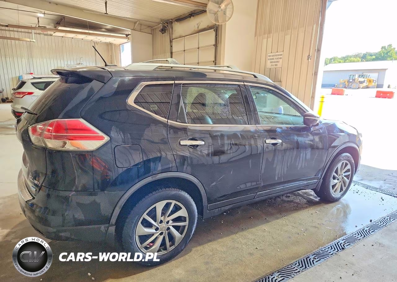 2014 Nissan Rogue Sl VIN:5N1AT2MV0EC850743 - 3