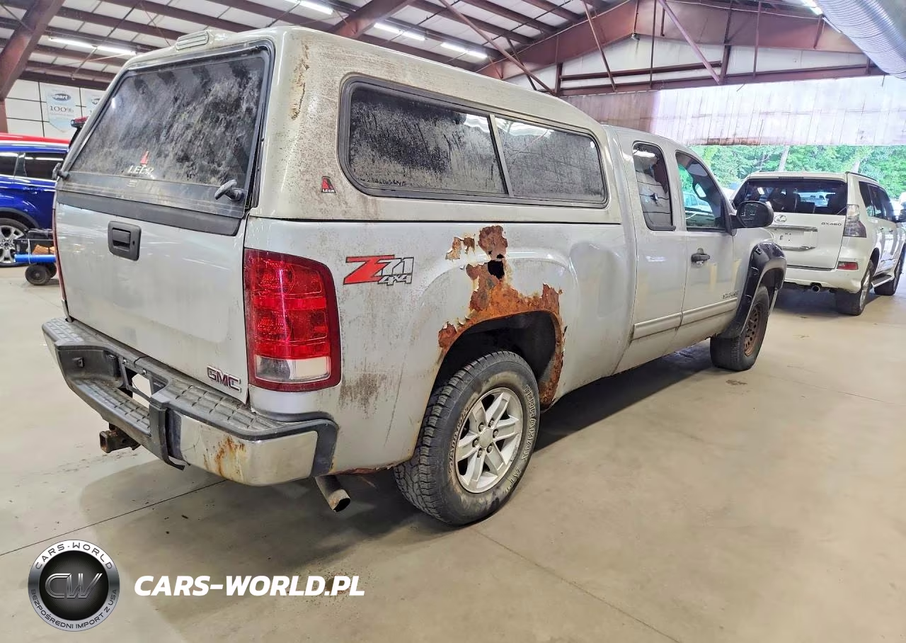 2013 GMC Sierra K1500 Sle VIN:1GTR2VE79DZ224700 - 3