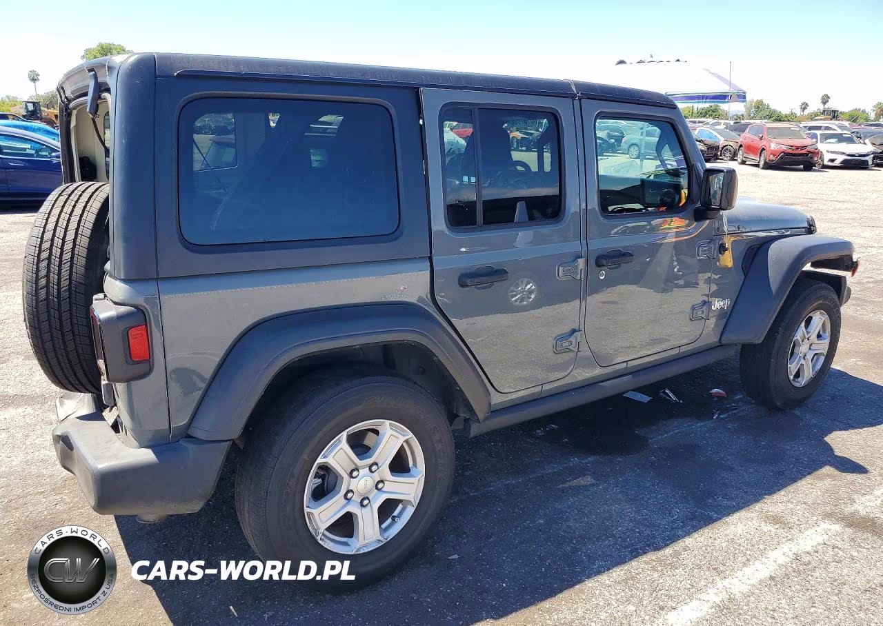 2021 Jeep Wrangler Unlimited Sport VIN:1C4HJXDN3MW515382 - 3