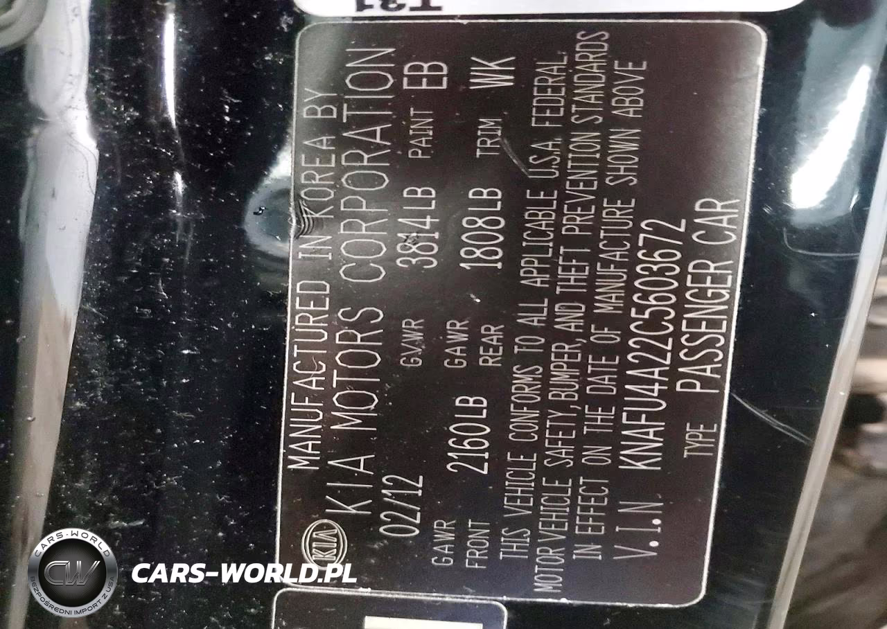 2012 Kia Forte Ex VIN:KNAFU4A22C5603672 - 13