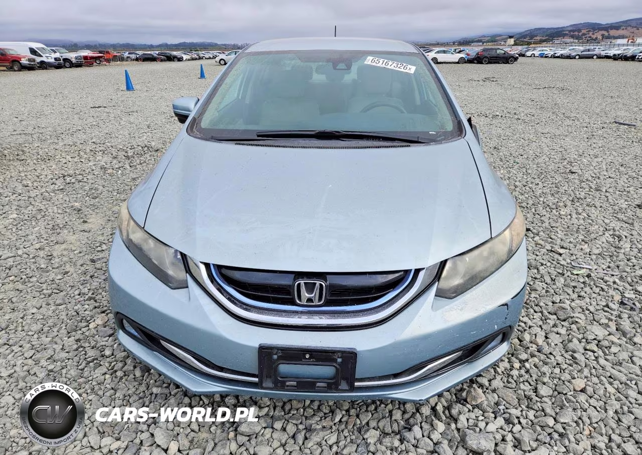 2015 Honda Civic Hybrid VIN:19XFB4F26FE200935 - 5