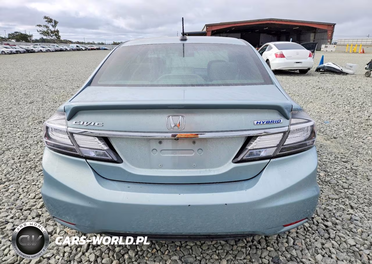 2015 Honda Civic Hybrid VIN:19XFB4F26FE200935 - 6