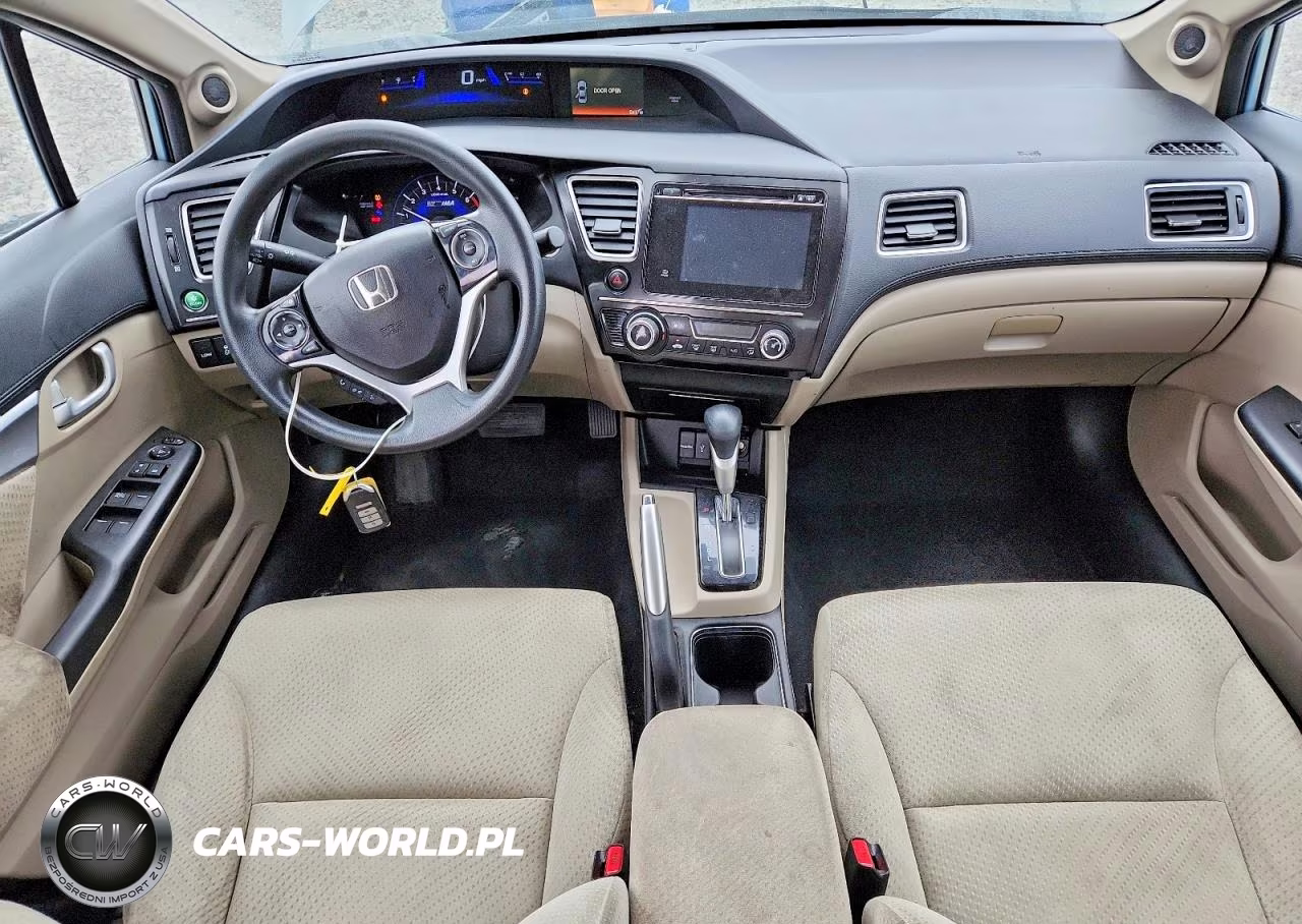 2015 Honda Civic Hybrid VIN:19XFB4F26FE200935 - 8