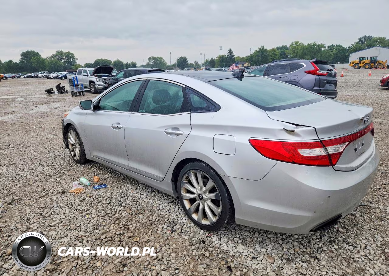 2012 Hyundai Azera Base VIN:KMHFH4JG9CA176285 - 2