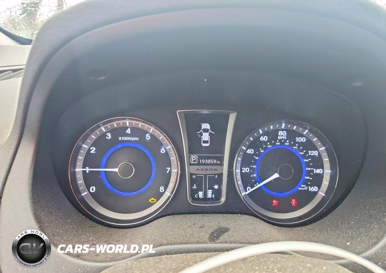 2012 Hyundai Azera Base VIN:KMHFH4JG9CA176285 - 9