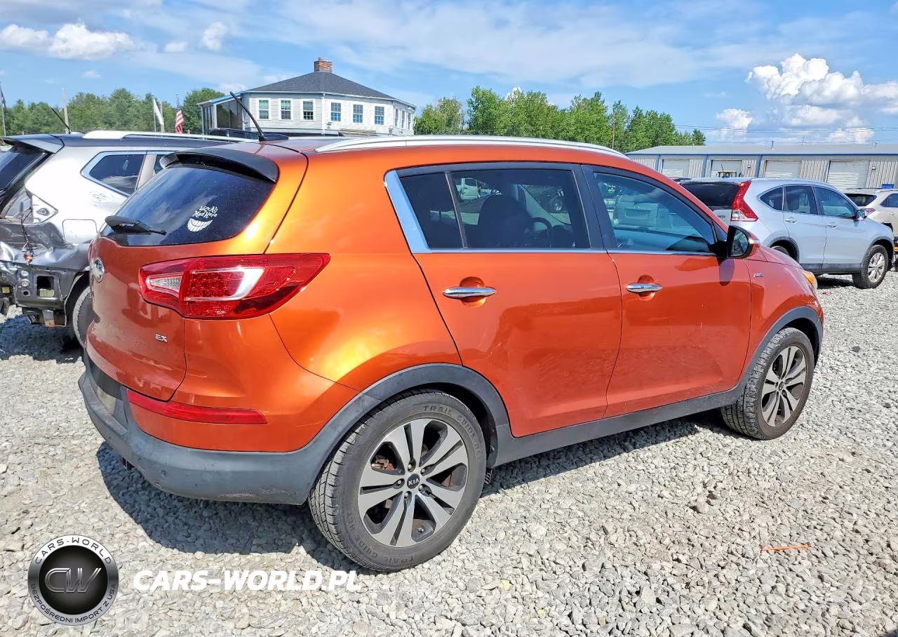 2013 Kia Sportage Ex VIN:KNDPCCA24D7363356 - 3