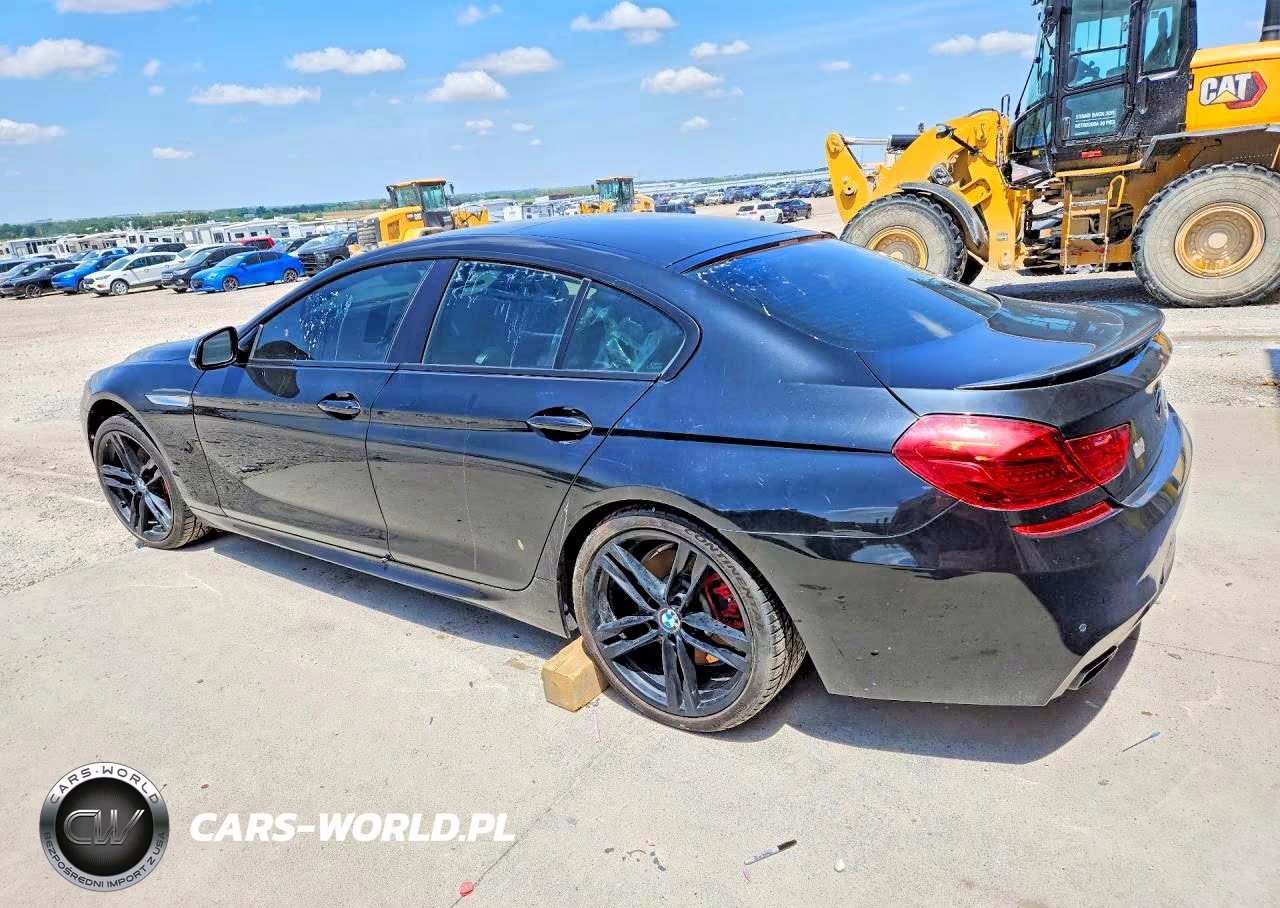 2016 BMW 650 I Gran Coupe VIN:WBA6D4C55GD977289 - 2