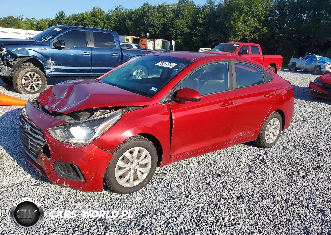2018 Hyundai Accent Se VIN:3KPC24A39JE021123 - 1