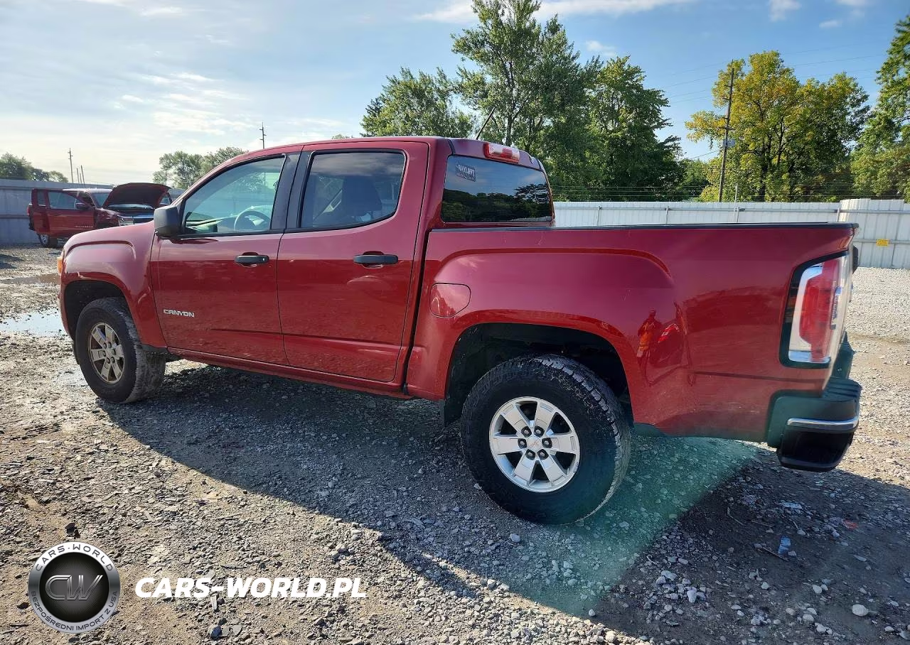 2015 GMC Canyon VIN:1GTG5AEA5F1202875 - 2