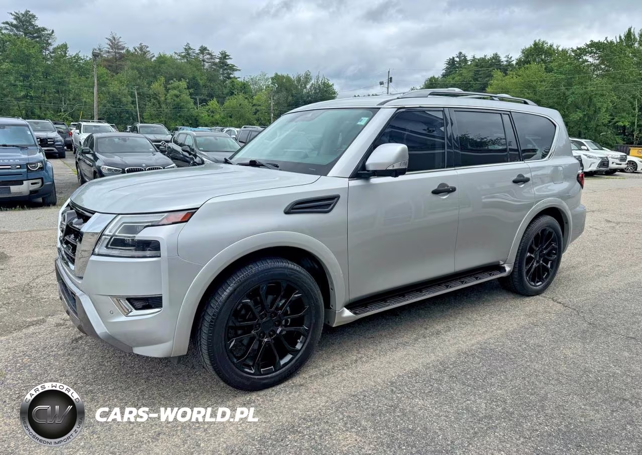 2021 Nissan Armada Sl VIN:JN8AY2BA1M9372547 - 2