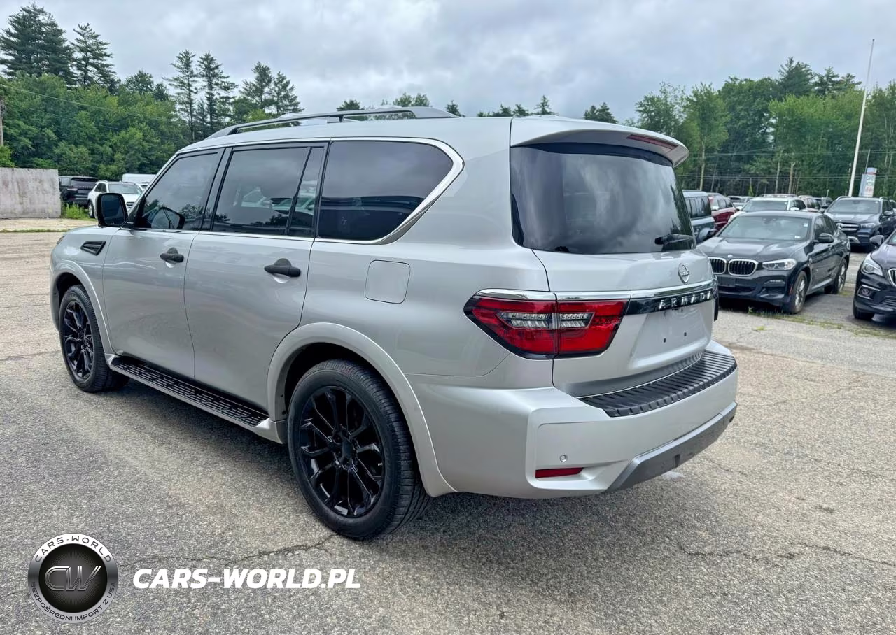 2021 Nissan Armada Sl VIN:JN8AY2BA1M9372547 - 3