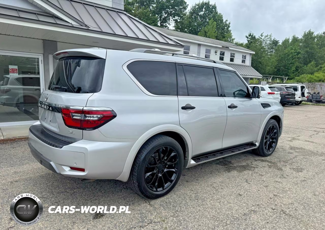 2021 Nissan Armada Sl VIN:JN8AY2BA1M9372547 - 4