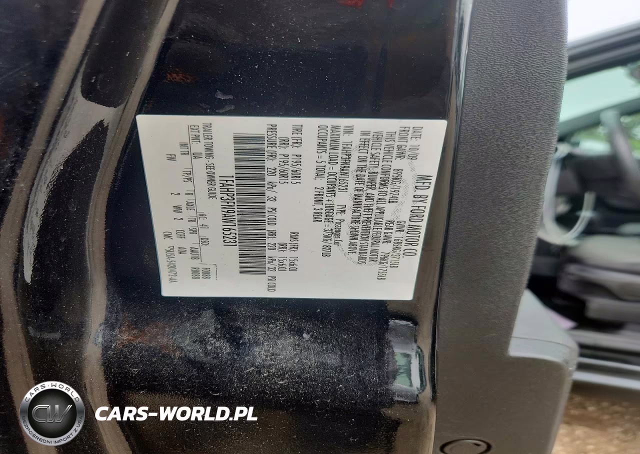 2010 Ford Focus Se VIN:1FAHP3FN9AW165231 - 12