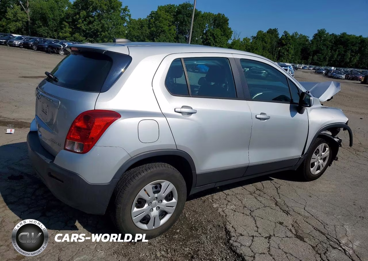 2015 Chevrolet Trax Ls VIN:KL7CJKSB5FB253250 - 3