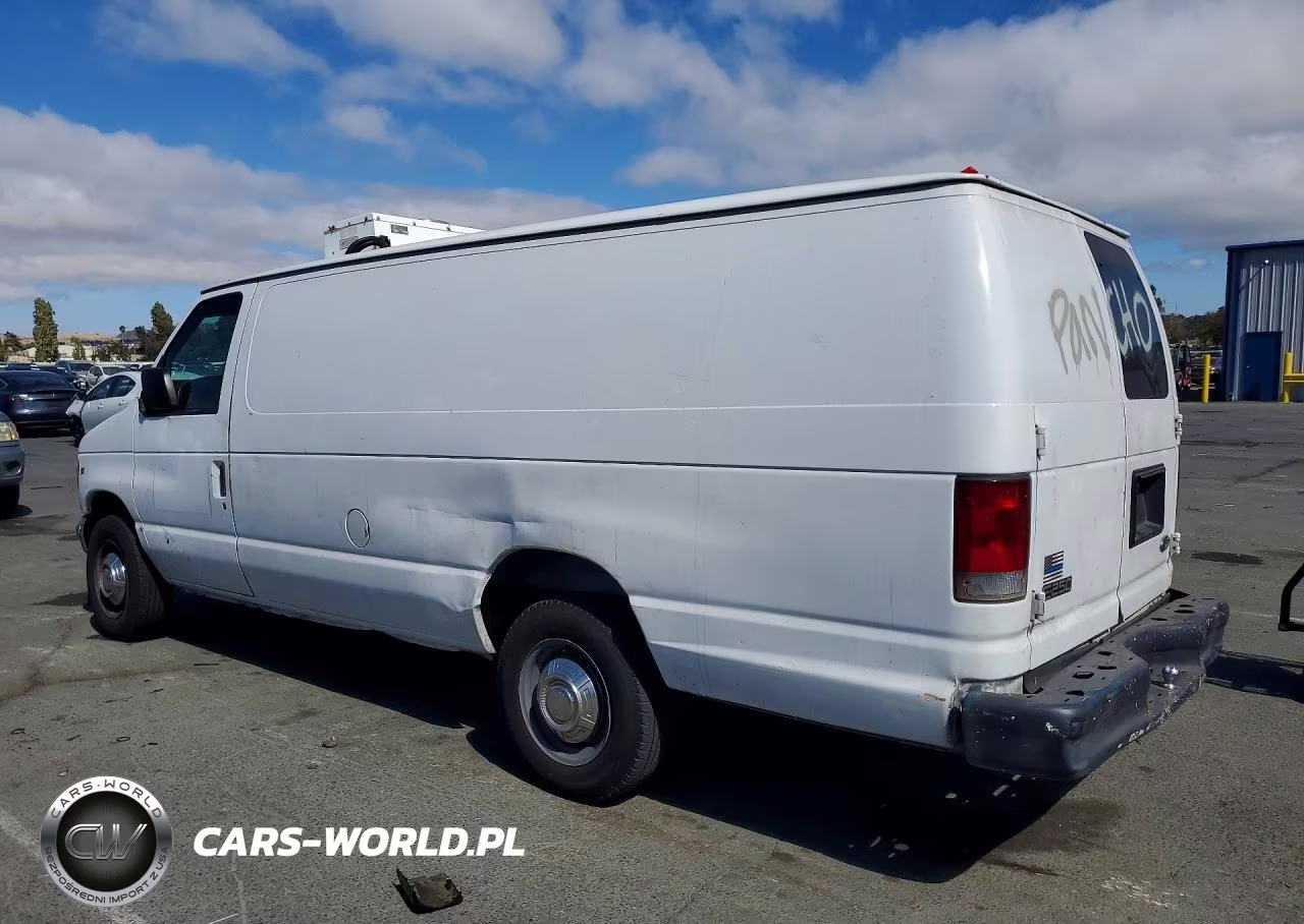 2001 Ford E250 Refrigerated Delivery Van VIN:1FTNS24L11HB13362 - 2