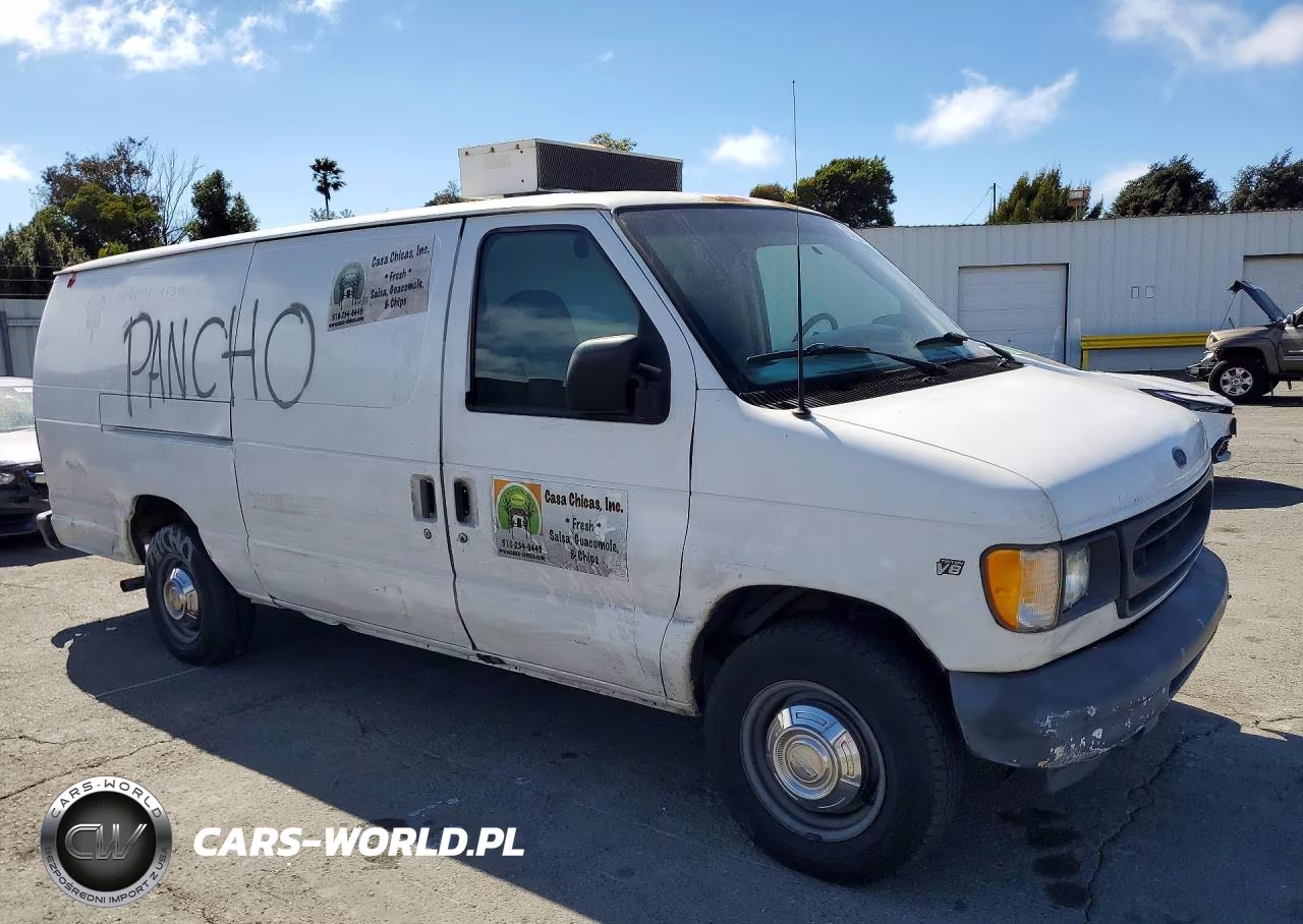 2001 Ford E250 Refrigerated Delivery Van VIN:1FTNS24L11HB13362 - 4