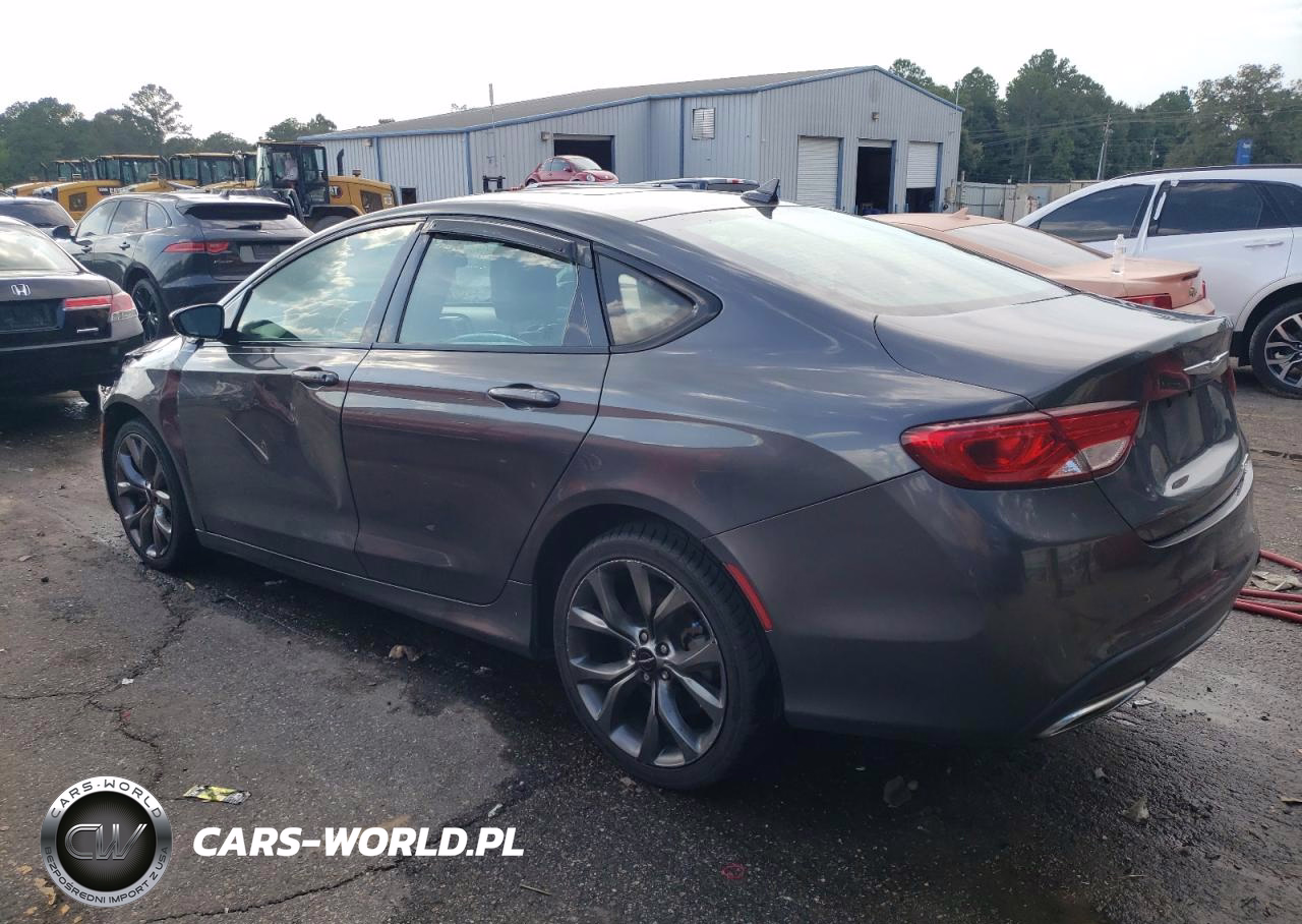 2015 Chrysler 200 S VIN:1C3CCCBG3FN608580 - 2