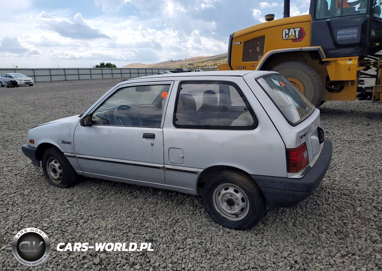 1987 Chevrolet Geo Sprint VIN:JG1MR2158HK758108 - 2