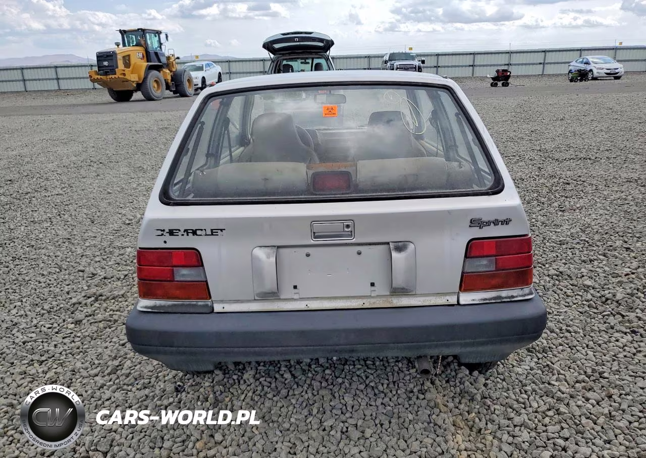 1987 Chevrolet Geo Sprint VIN:JG1MR2158HK758108 - 6