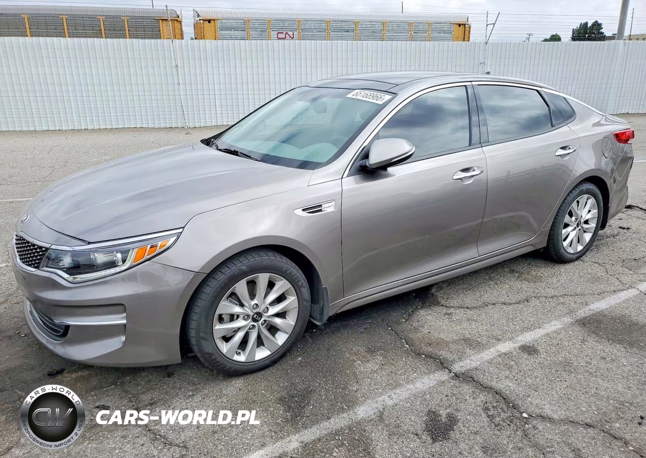 2018 Kia Optima Ex VIN:5XXGU4L36JG234188 - 1
