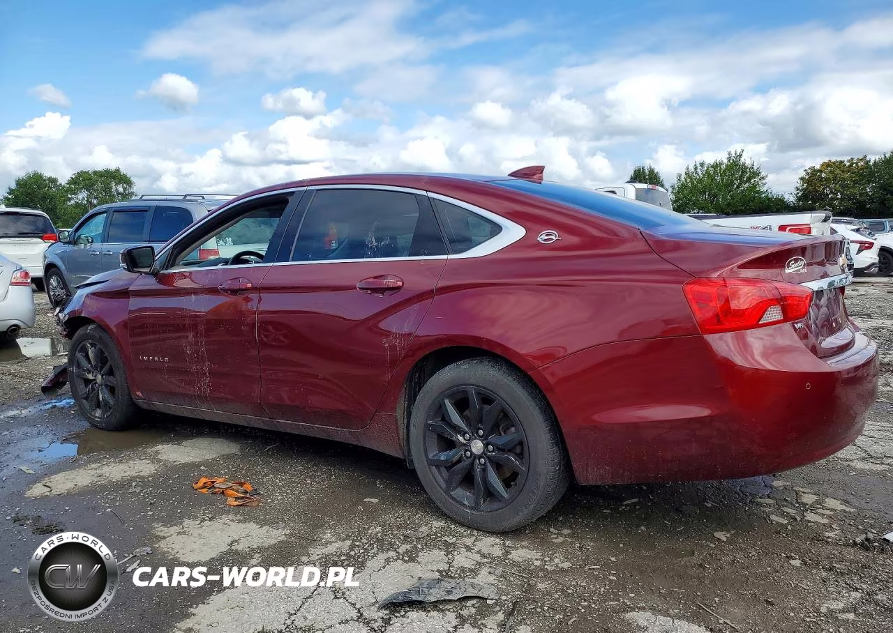 2016 Chevrolet Impala Lt VIN:2G1115S32G9180421 - 2