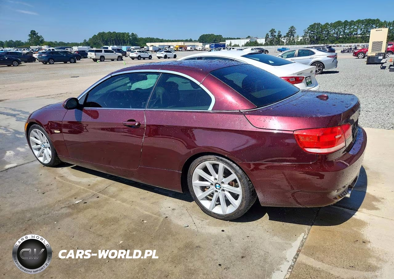 2008 BMW 335 I VIN:WBAWL73548PX55878 - 2