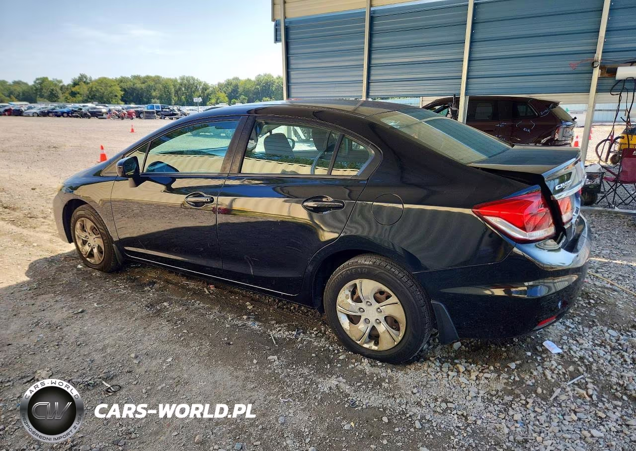 2014 Honda Civic Lx VIN:2HGFB2F56EH524597 - 2