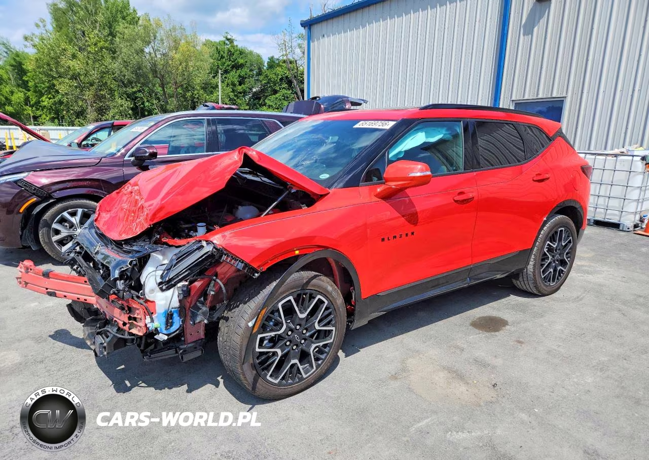 2025 Chevrolet Blazer Rs VIN:3GNKBERS3SS125386 - 1