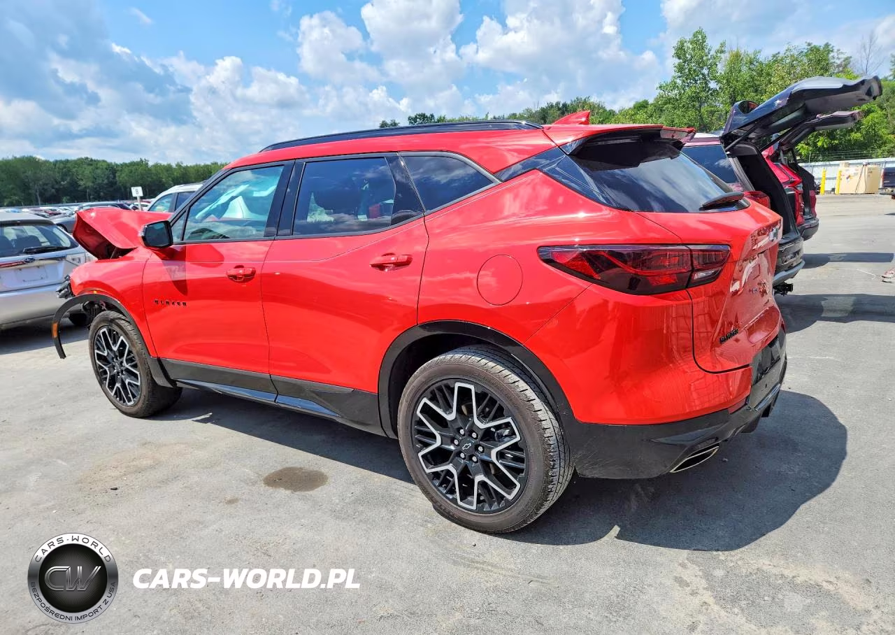 2025 Chevrolet Blazer Rs VIN:3GNKBERS3SS125386 - 2