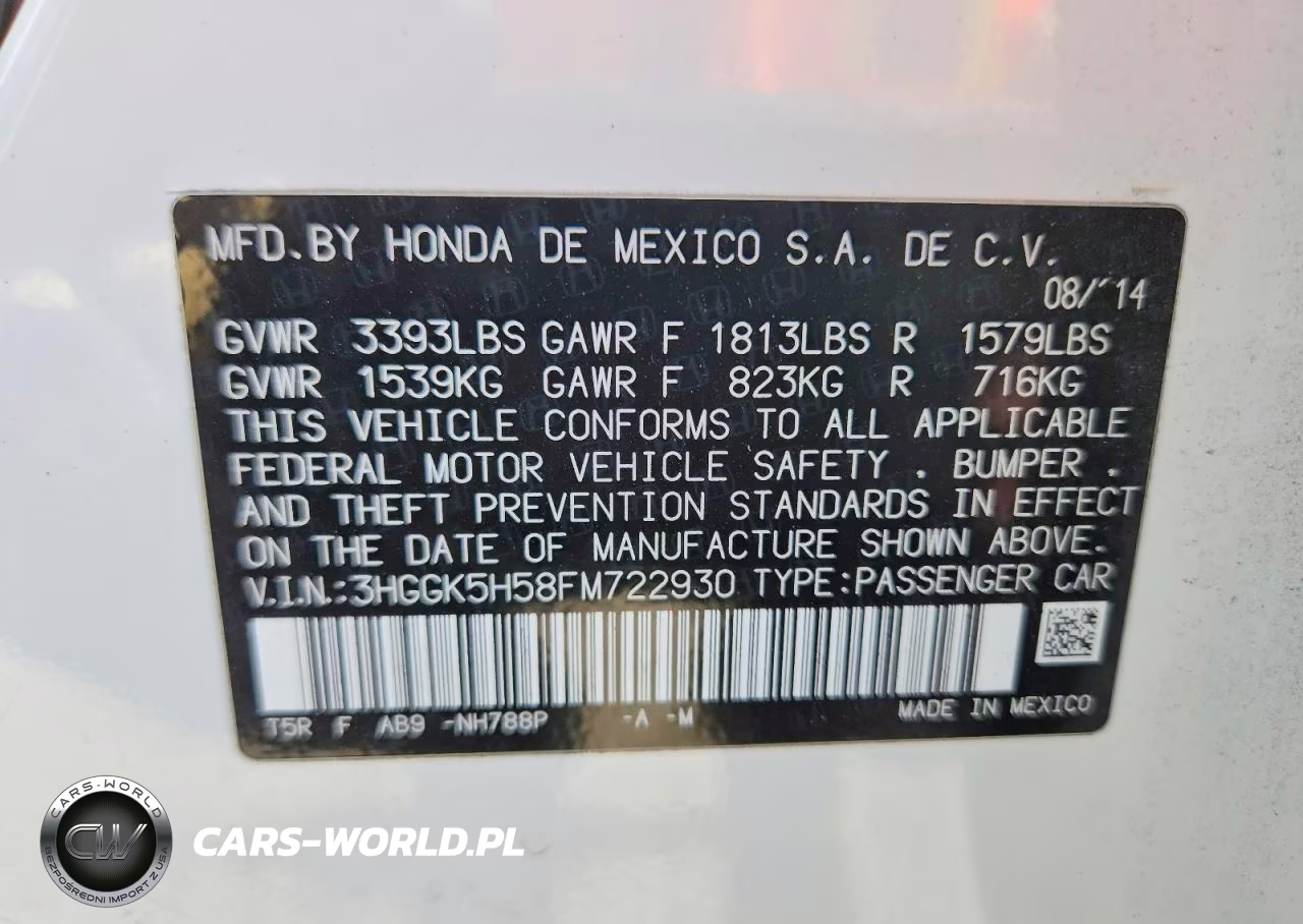 2015 Honda Fit Lx VIN:3HGGK5H58FM722930 - 12