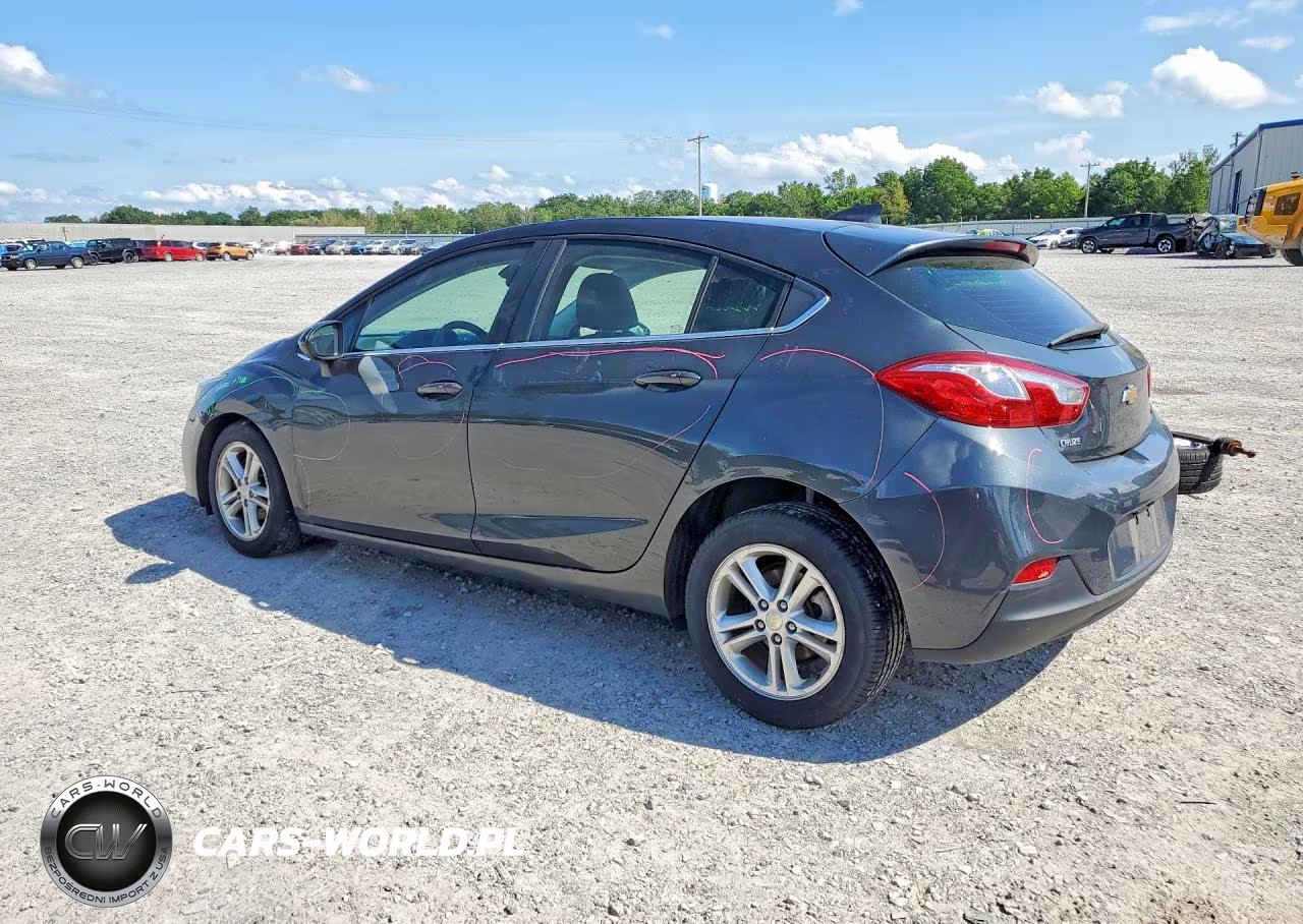 2017 Chevrolet Cruze Lt VIN:3G1BE6SM6HS573821 - 2