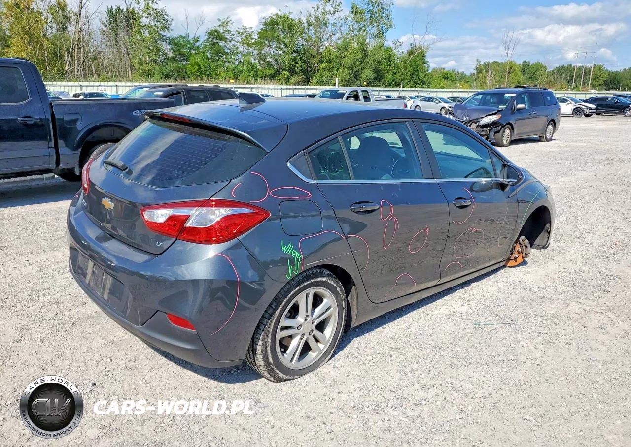 2017 Chevrolet Cruze Lt VIN:3G1BE6SM6HS573821 - 3