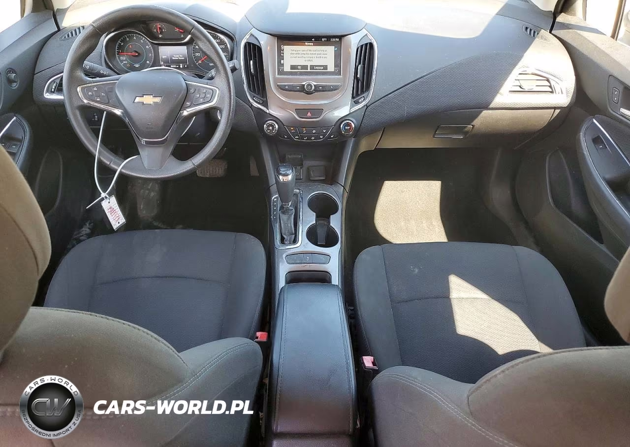 2017 Chevrolet Cruze Lt VIN:3G1BE6SM6HS573821 - 8