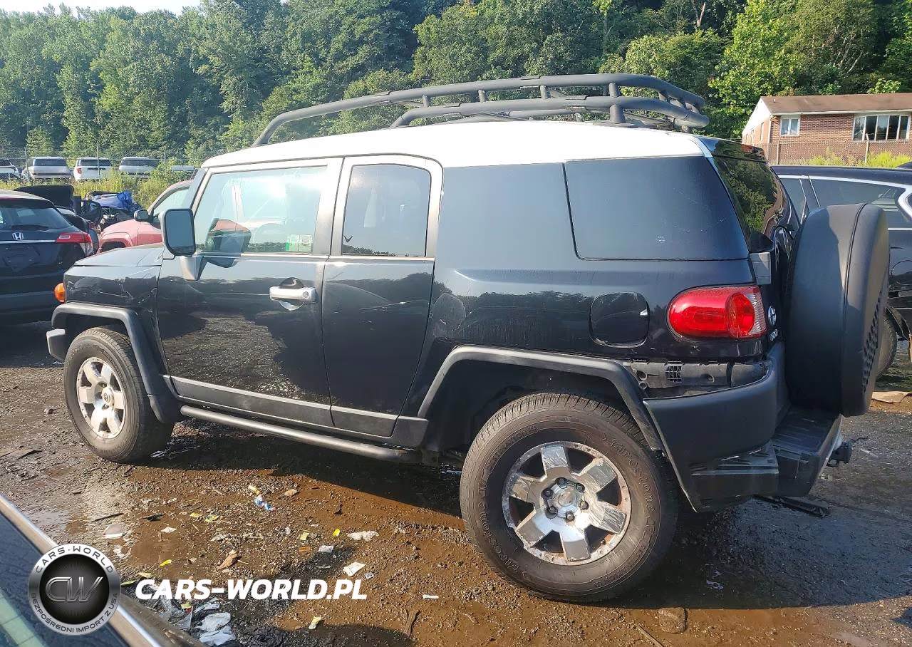 2007 Toyota Fj Cruiser Base VIN:JTEBU11F670080125 - 2