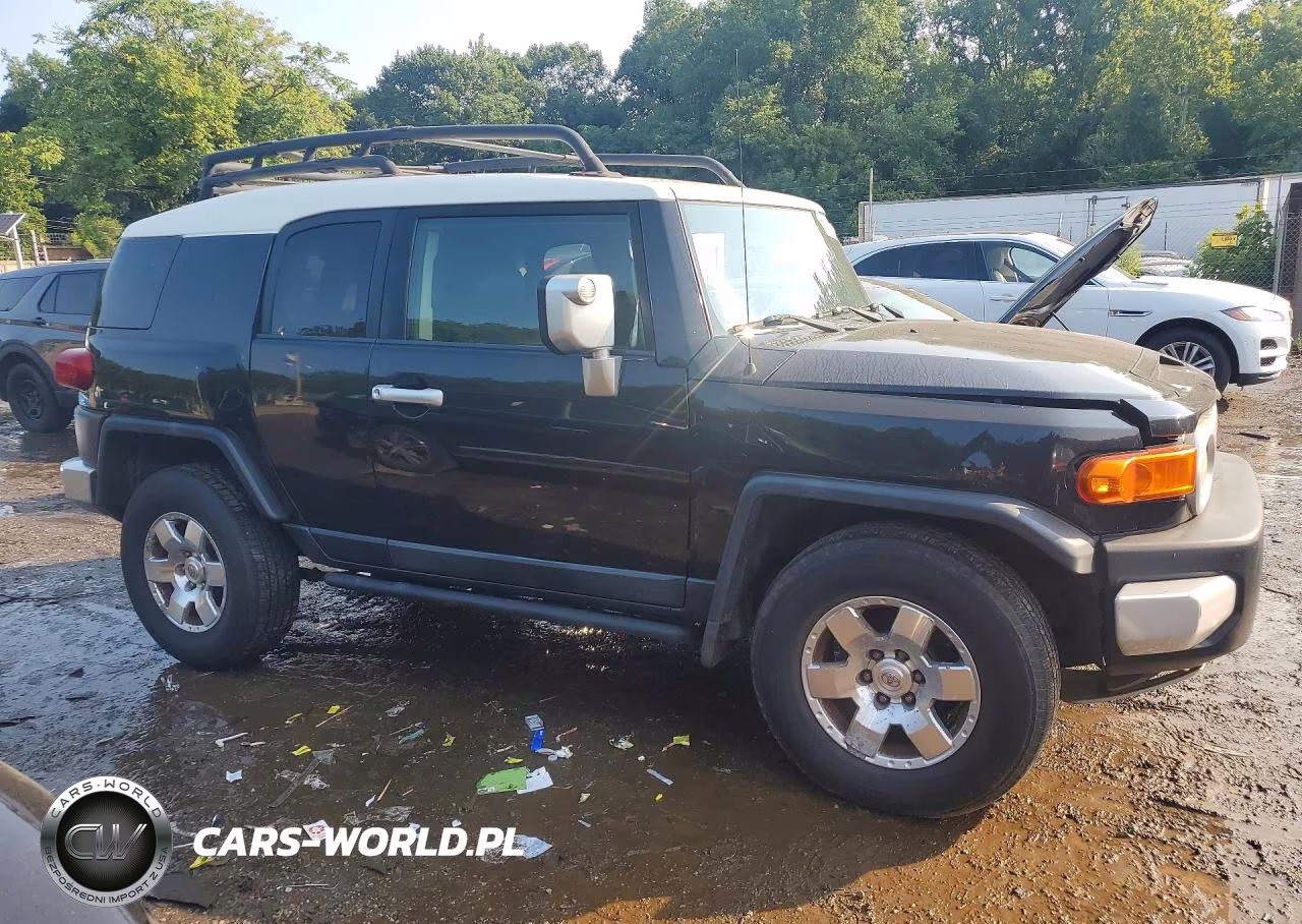 2007 Toyota Fj Cruiser Base VIN:JTEBU11F670080125 - 4