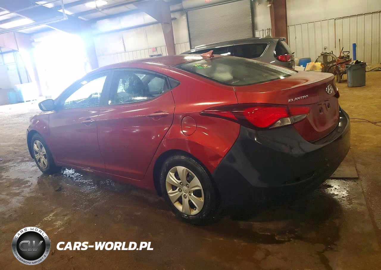 2016 Hyundai Elantra Se VIN:5NPDH4AE1GH731349 - 2