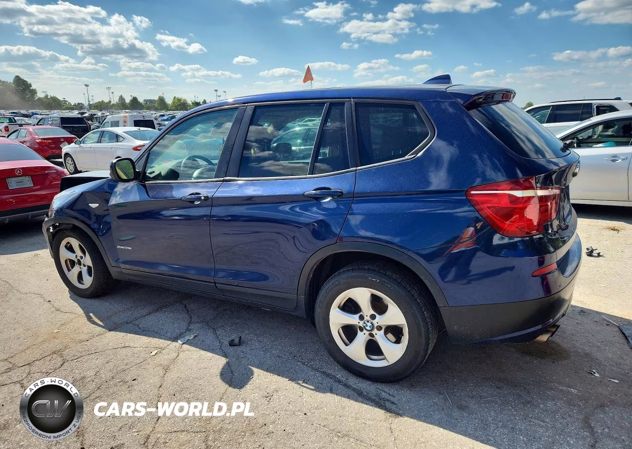 2012 BMW X3 xDrive28I VIN:5UXWX5C52CL723473 - 2