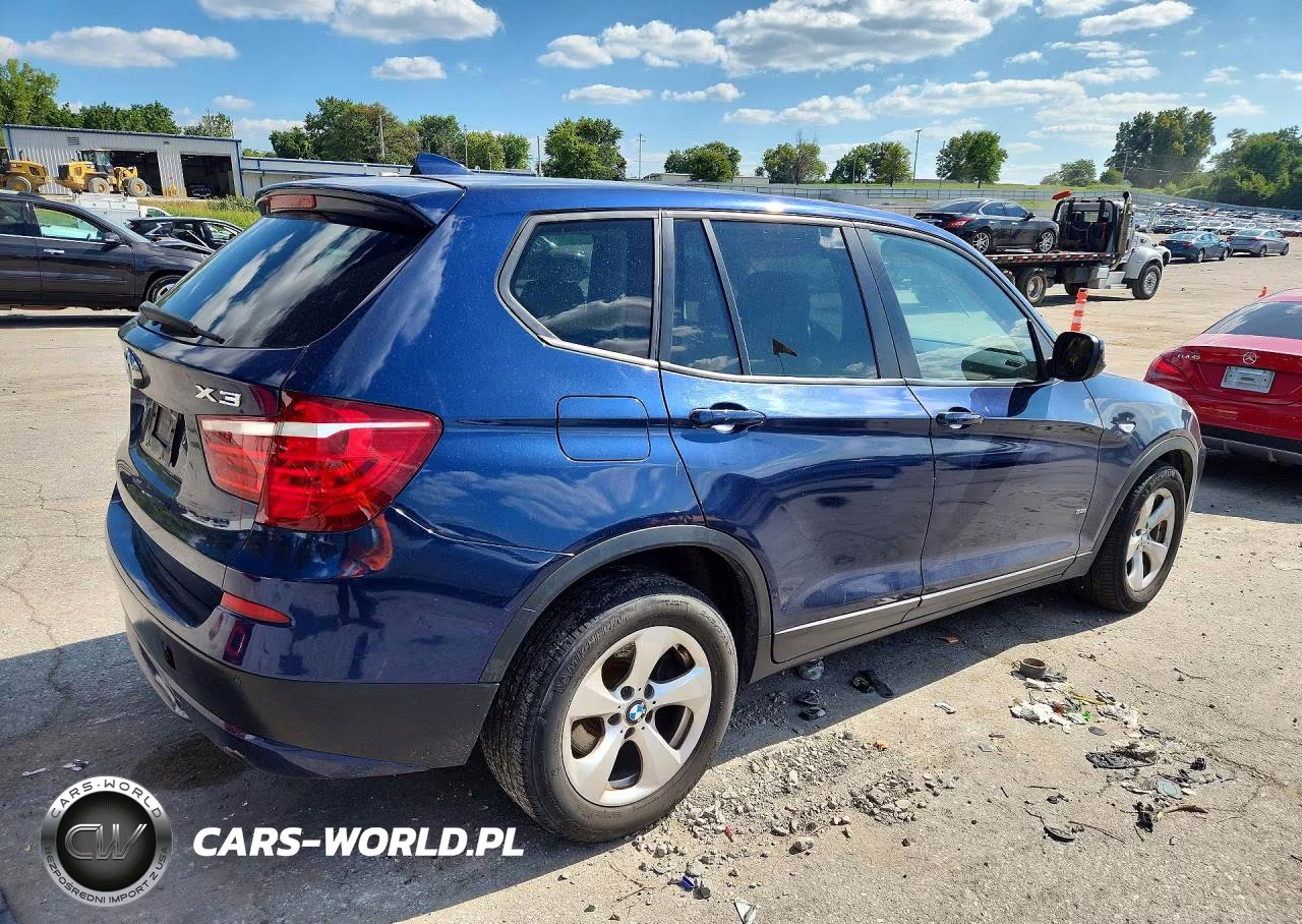 2012 BMW X3 xDrive28I VIN:5UXWX5C52CL723473 - 3
