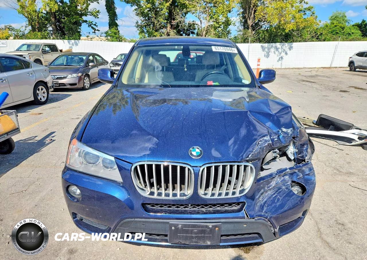 2012 BMW X3 xDrive28I VIN:5UXWX5C52CL723473 - 5