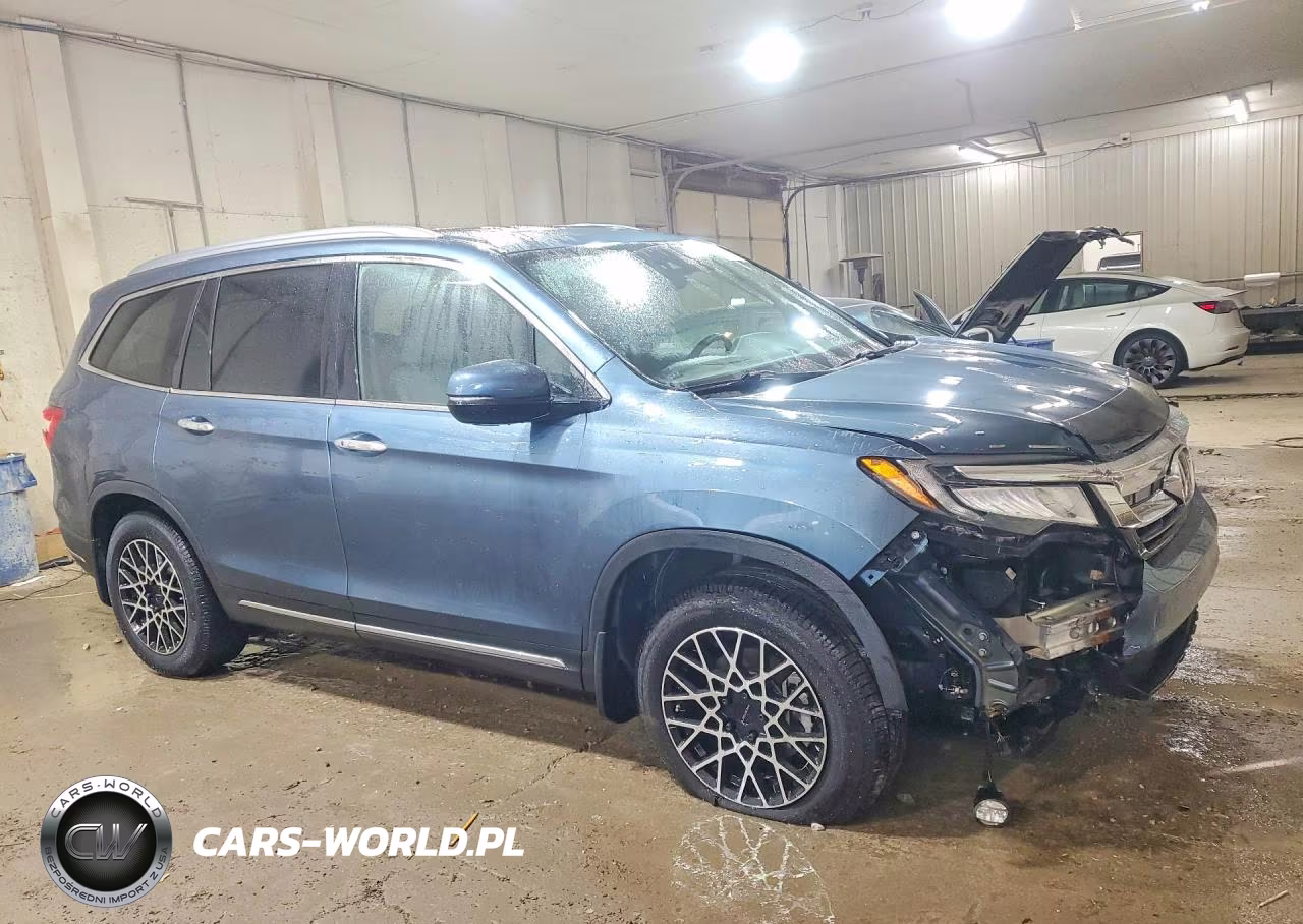 2022 Honda Pilot Elite VIN:5FNYF6H01NB003670 - 4