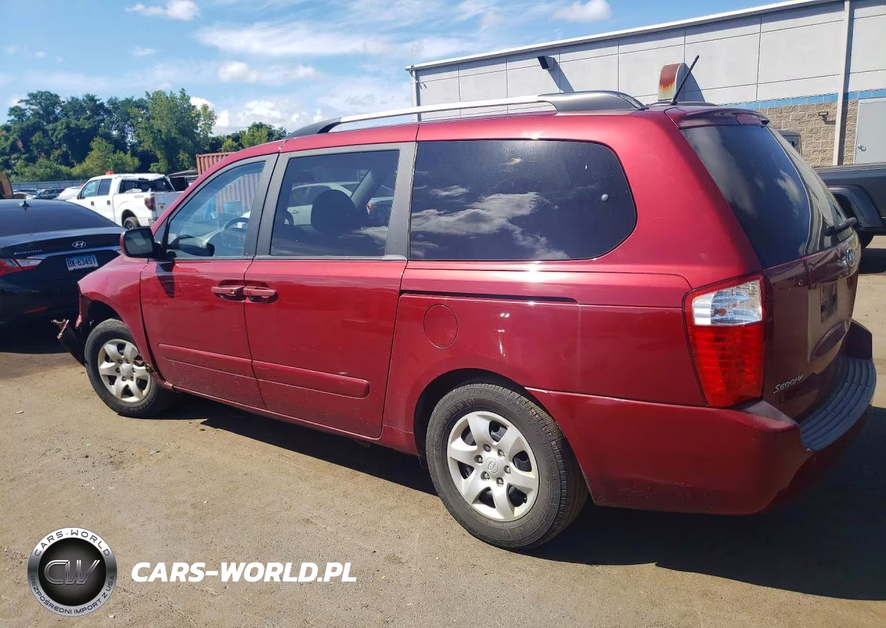 2010 Kia Sedona Lx VIN:KNDMG4C35A6343377 - 2