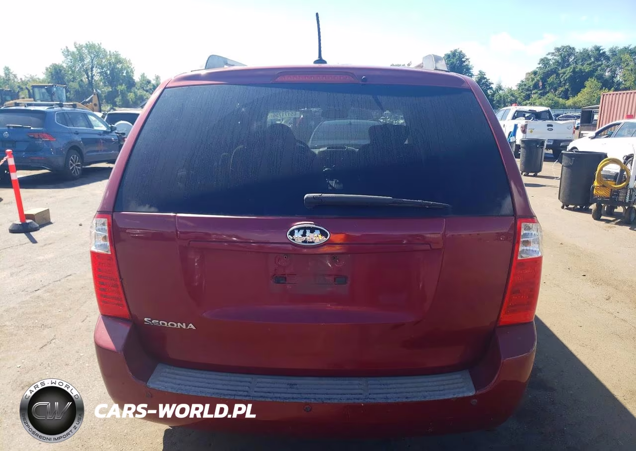 2010 Kia Sedona Lx VIN:KNDMG4C35A6343377 - 8