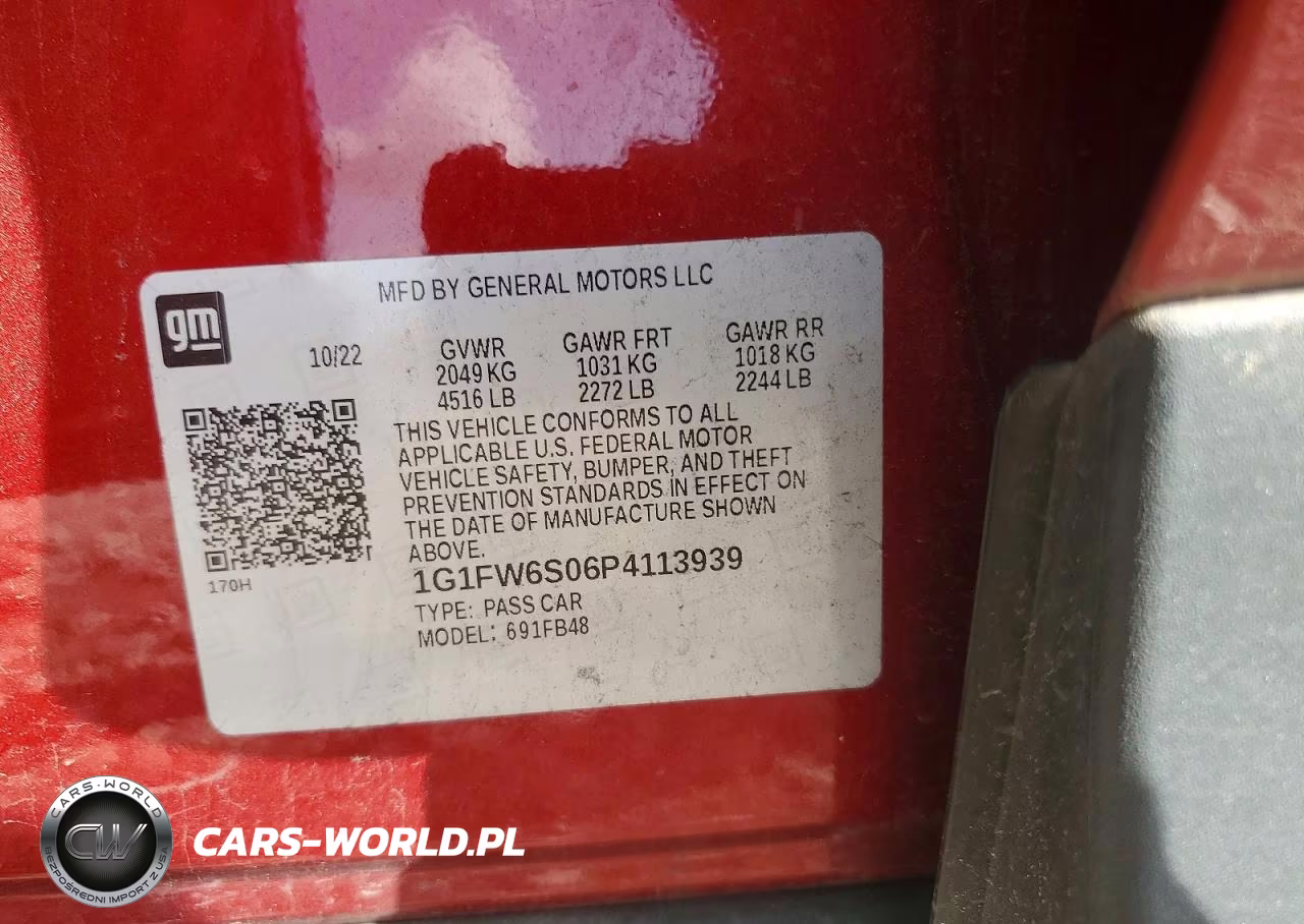 2023 Chevrolet Bolt Ev 1Lt VIN:1G1FW6S06P4113939 - 14