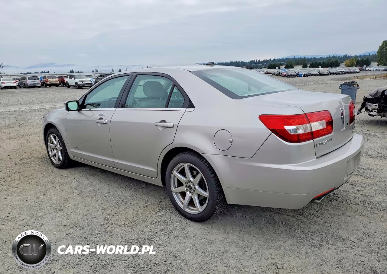 2007 Lincoln Mkz VIN:3LNHM28T37R631090 - 2