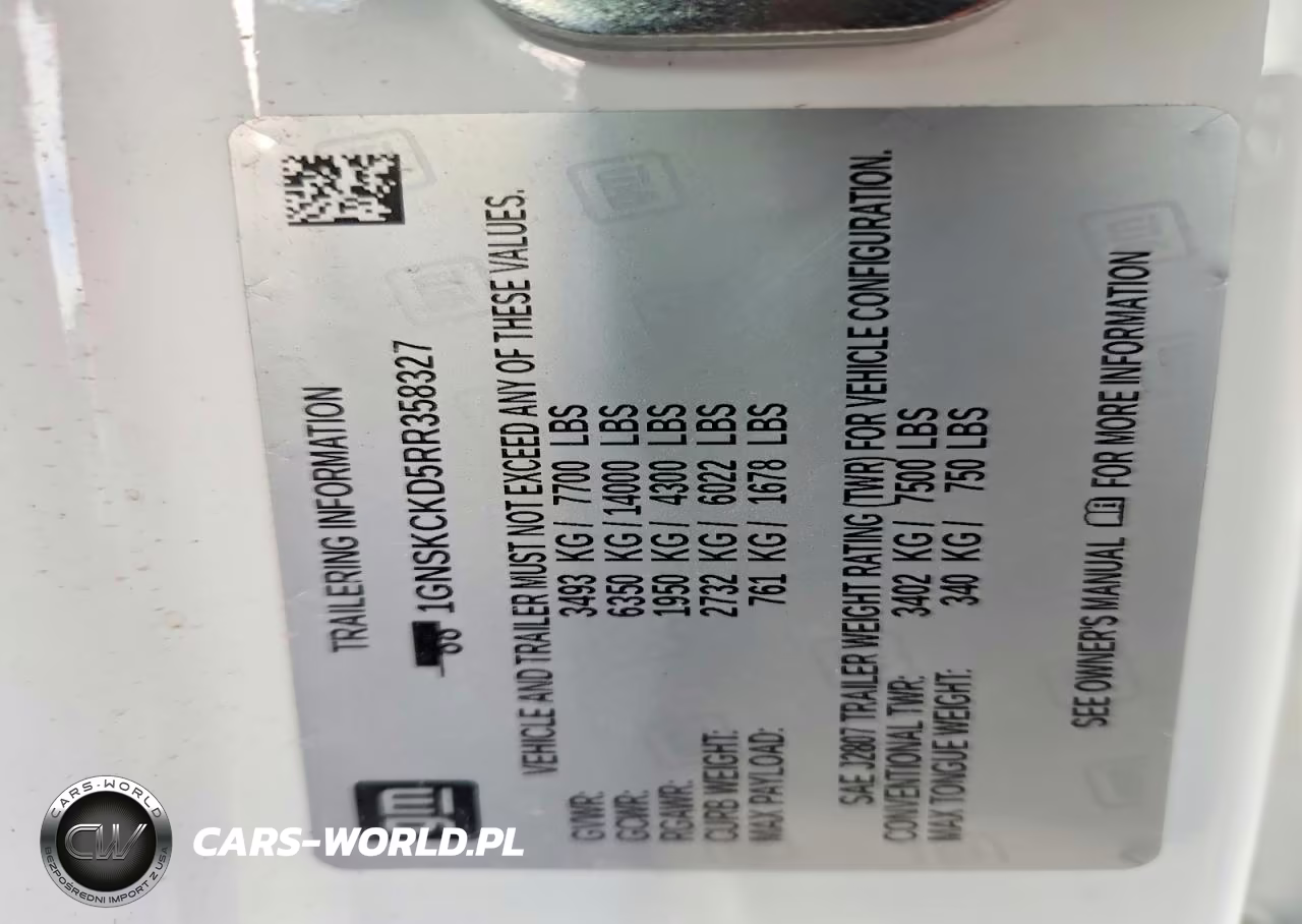 2024 Chevrolet Suburban K1500 Lt VIN:1GNSKCKD5RR358327 - 12