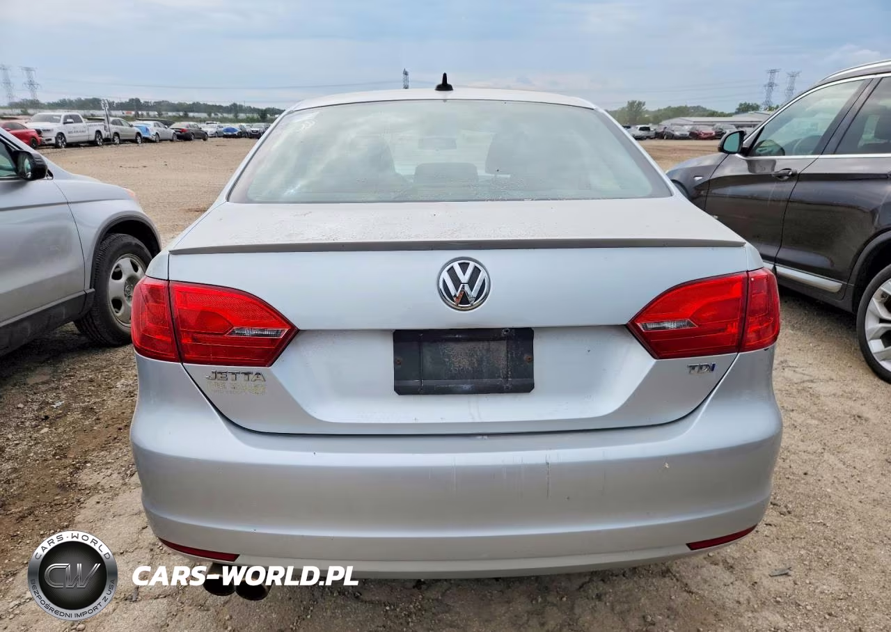 2011 Volkswagen Jetta Tdi VIN:3VWLL7AJ3BM107027 - 6