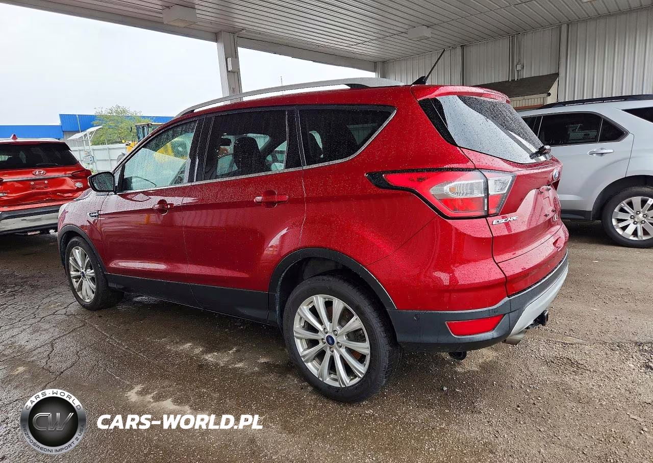 2018 Ford Escape Titanium VIN:1FMCU0J96JUA07183 - 2